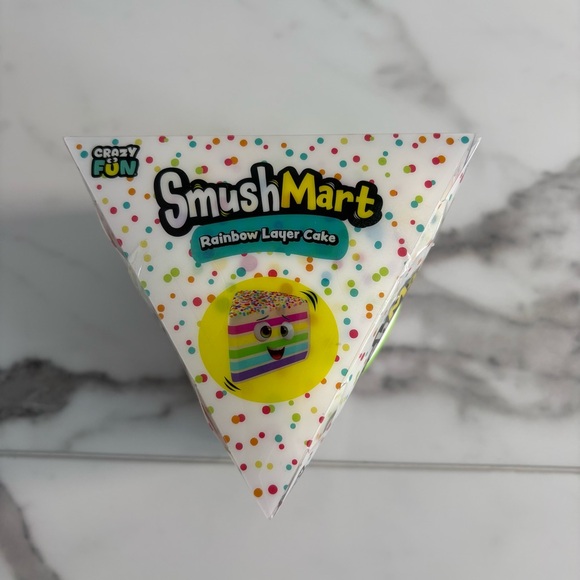 SmushMart Rainbow Layer Cake Squishy Toy - Picture 2 of 2